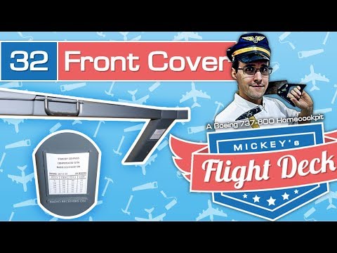 Front window frame covering - A Boeing 737-800 Homecockpit #32