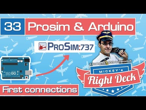 Connecting an arduino to Prosim737 - A Boeing 737-800 Homecockpit #33