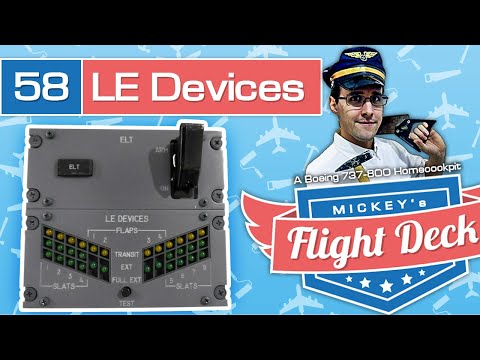 ELT &amp; LE Devices Panel - A Boeing 737-800 Homecockpit #58